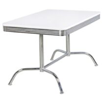 Jedálenský Stôl Elivis Biely 120x80 Cm