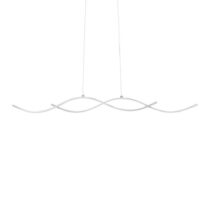 Led Závesná Lampa Anne 70/110cm, 2x10,8 Watt